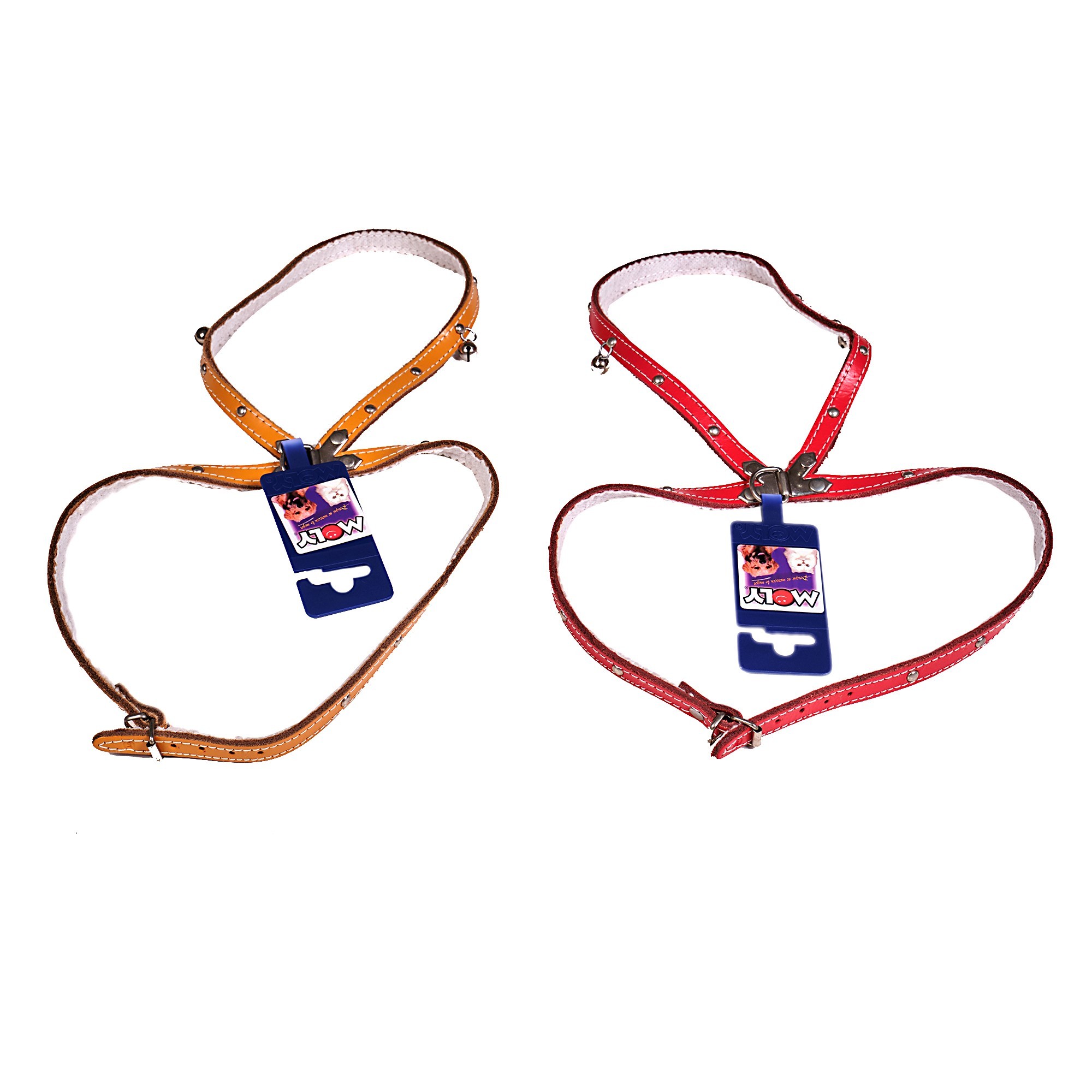 PETRAL CUERO FORRADO 45cm