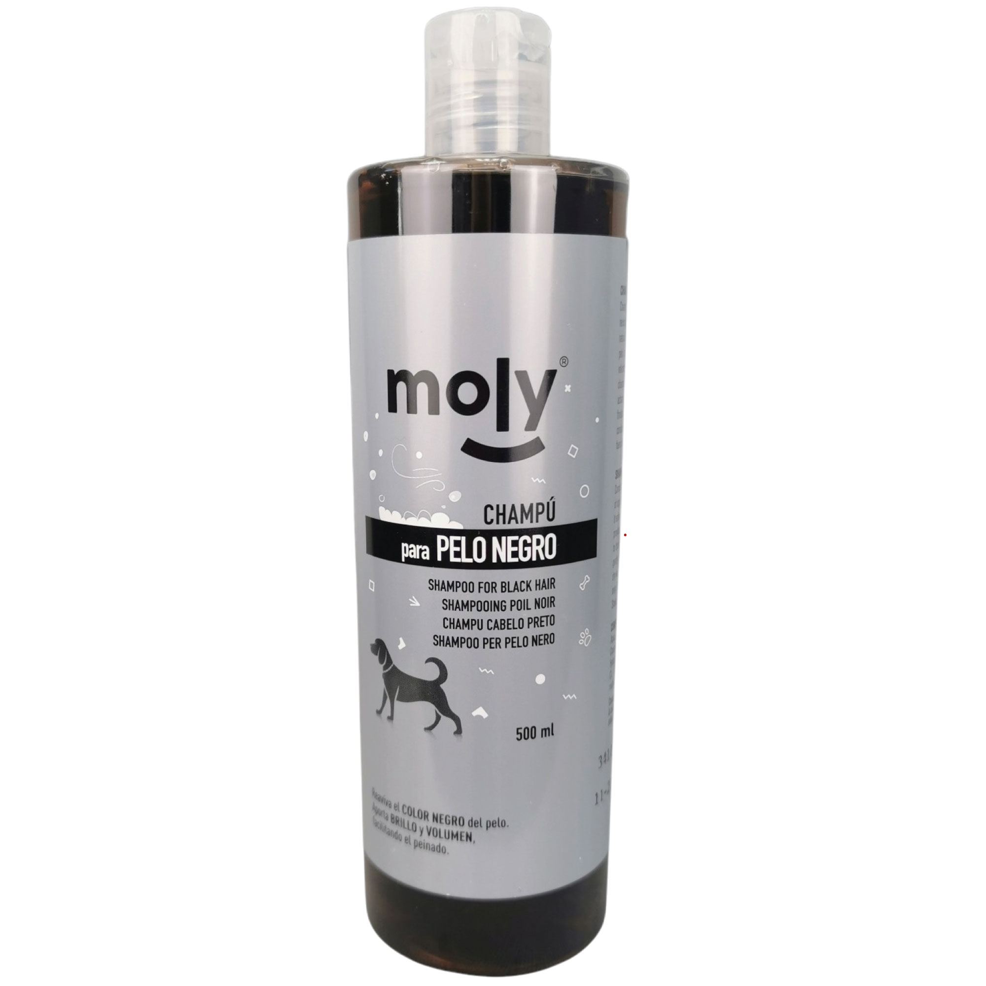 SHAMPOOING POUR CHEVEUX NOIRS 500 ML
