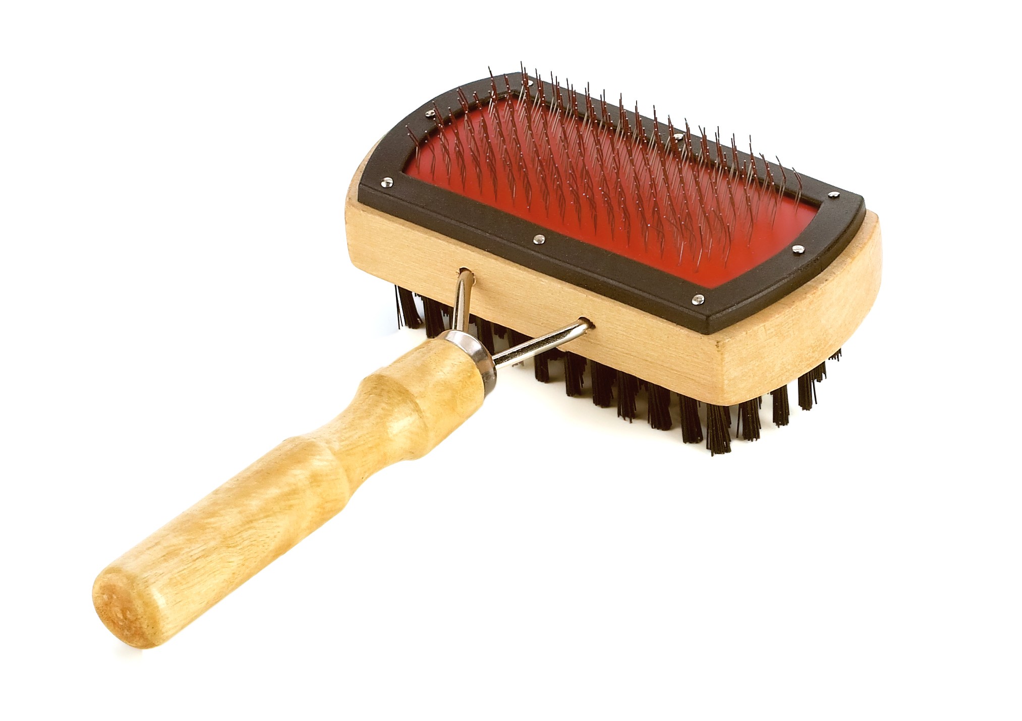 DOUBLE CARDED BAMBOO BRUSH