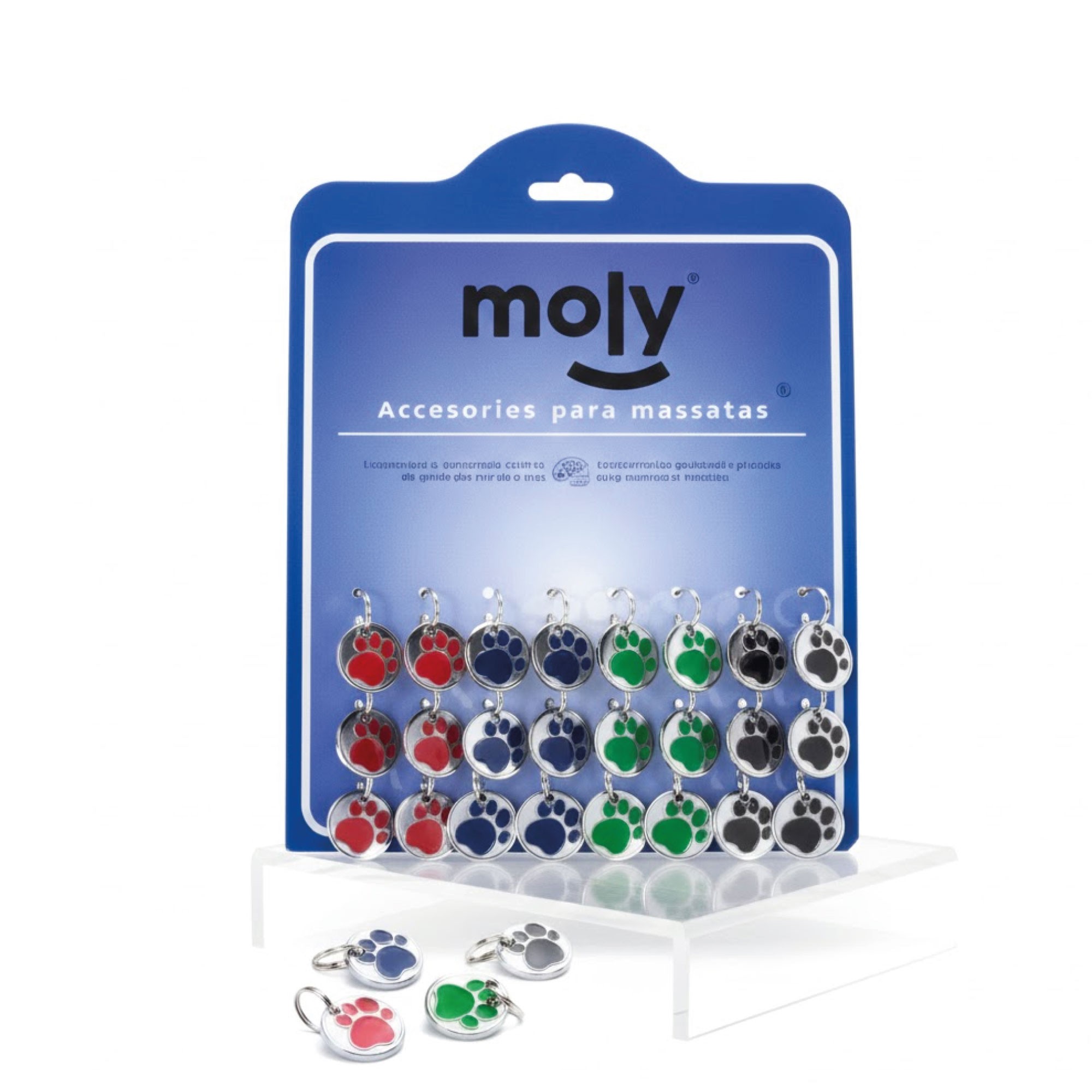 DISPLAY X 24 PLATES W/STRIP