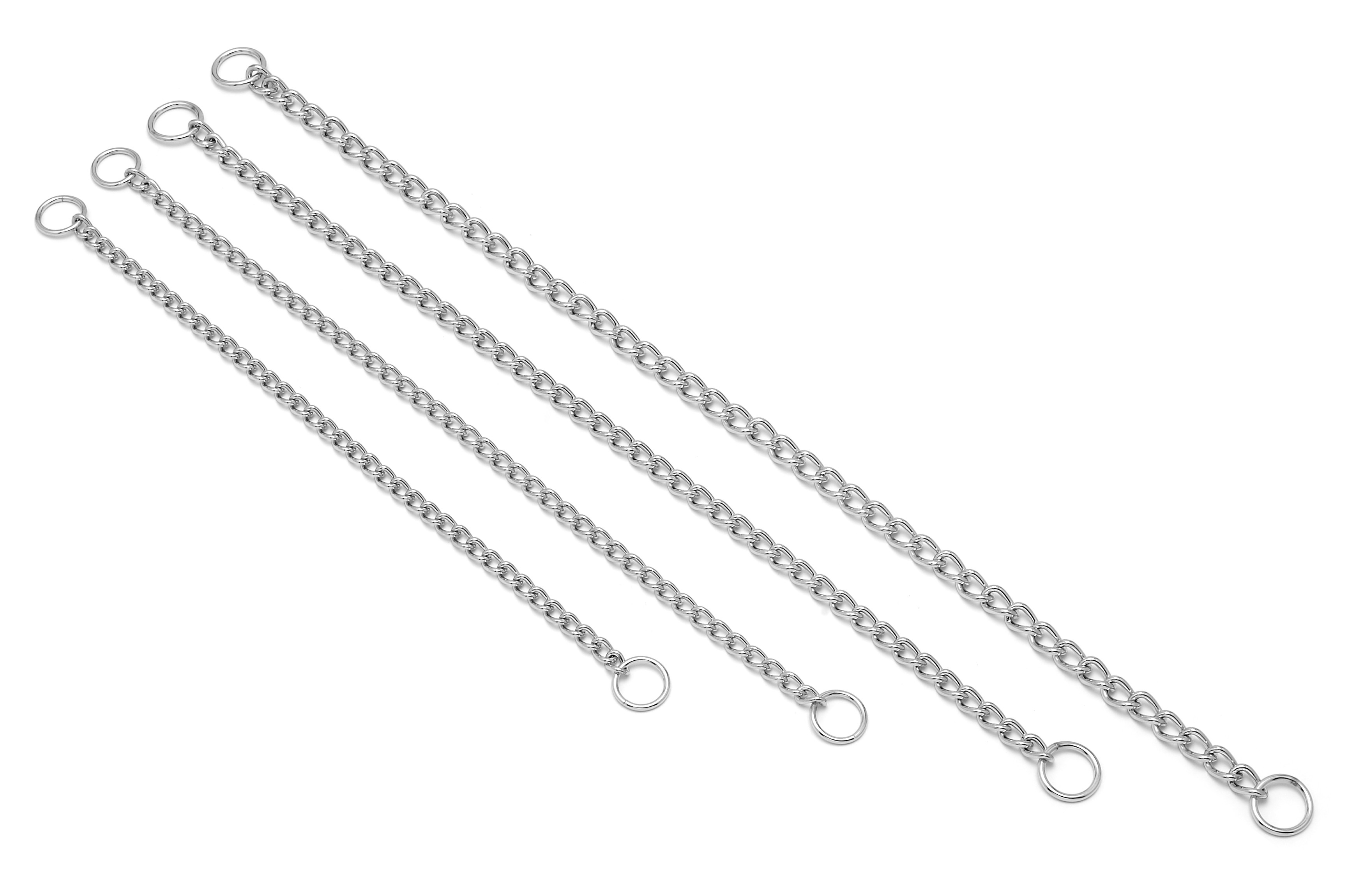 CHROMED CHAIN NECKLACE 45cm X 3,5mm