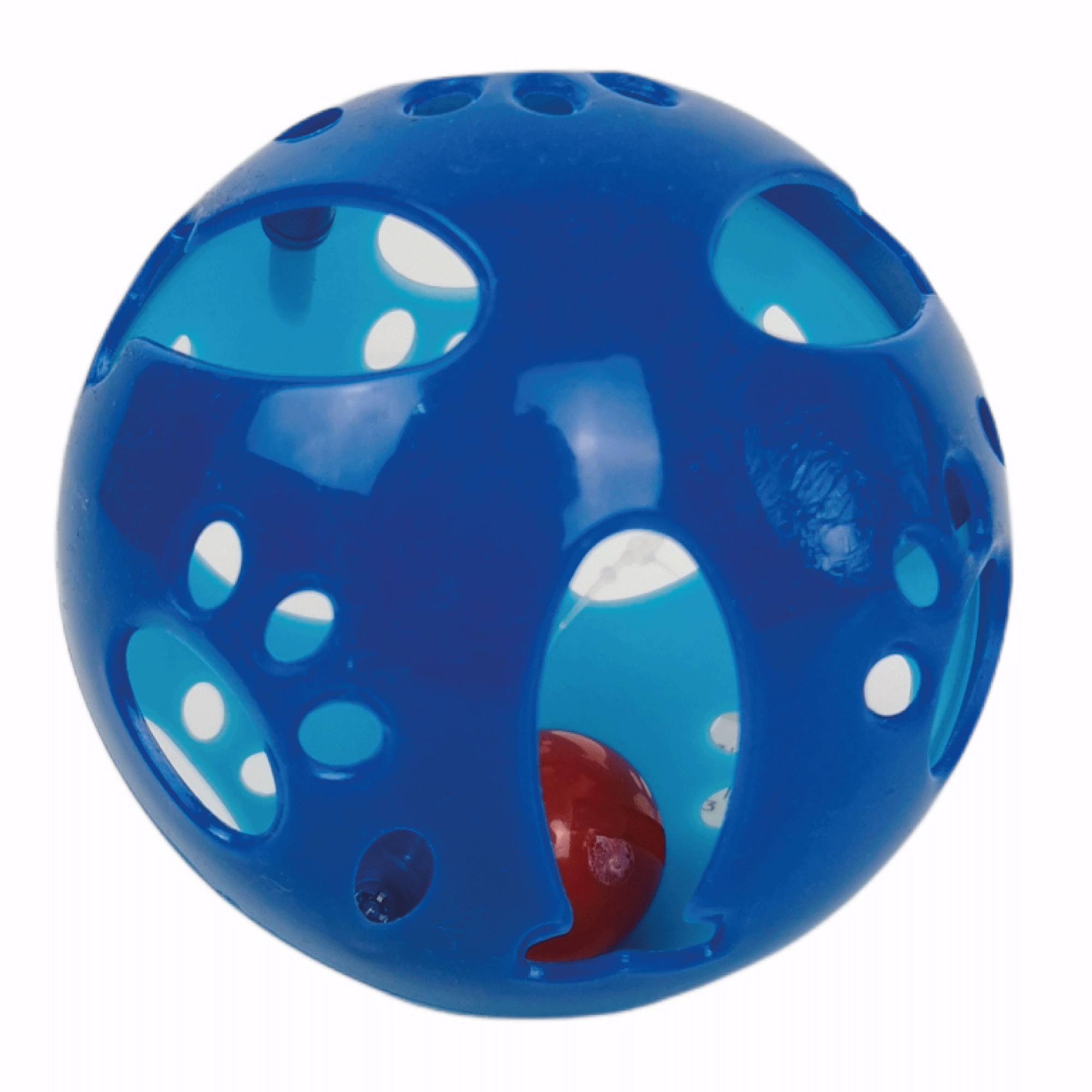 PELOTA INTERACTIVA MOLY 9,5 CM PARA GATOS CON CASCABEL INTERIOR