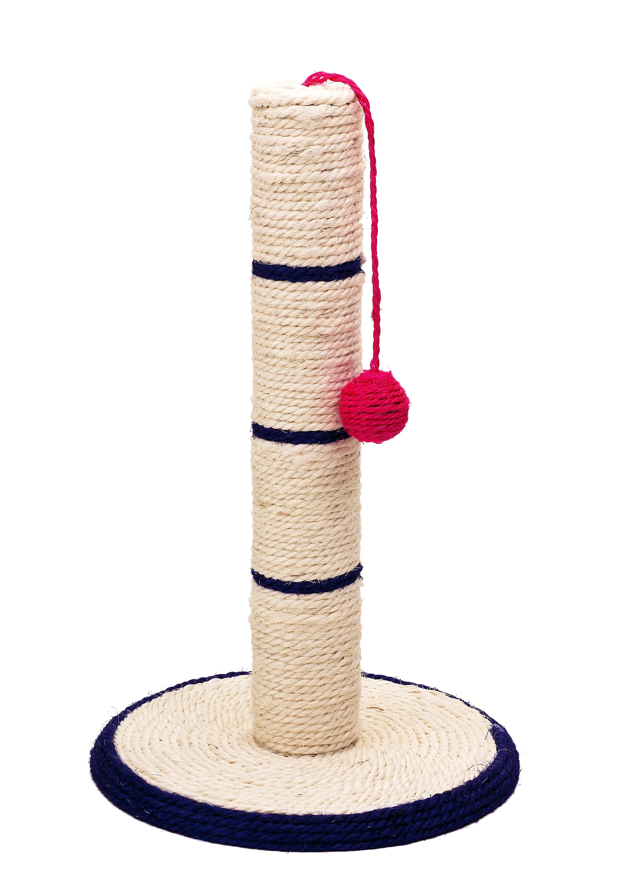 RASCADOR POSTE SISAL C/PELOTA 45cm