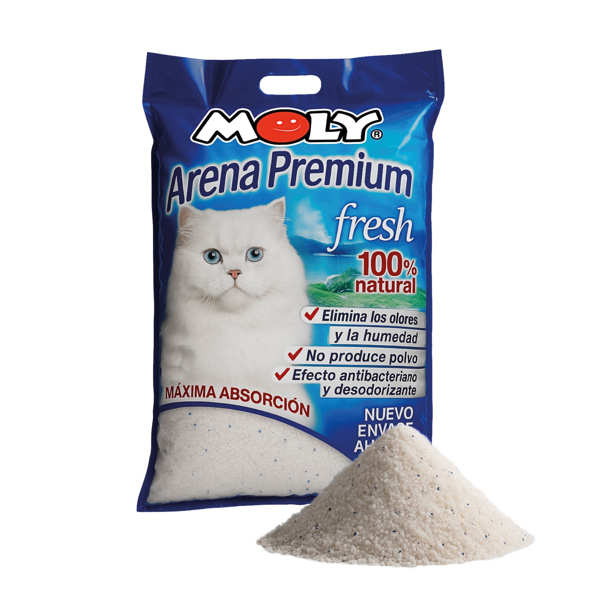 ARENA GATOS GEL SILICE MOLY PREMIUM 4.28 L -1.8 KG
