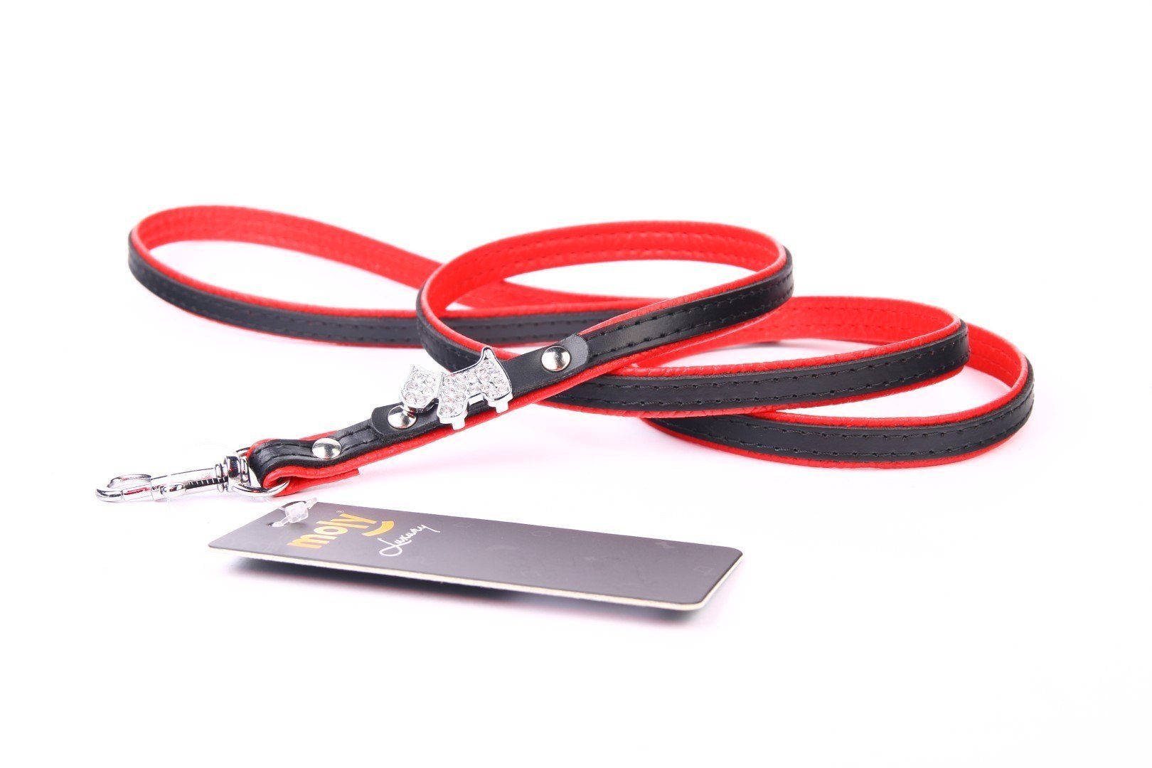 LUXURY JEWEL LEATHER STRAP 120 CM