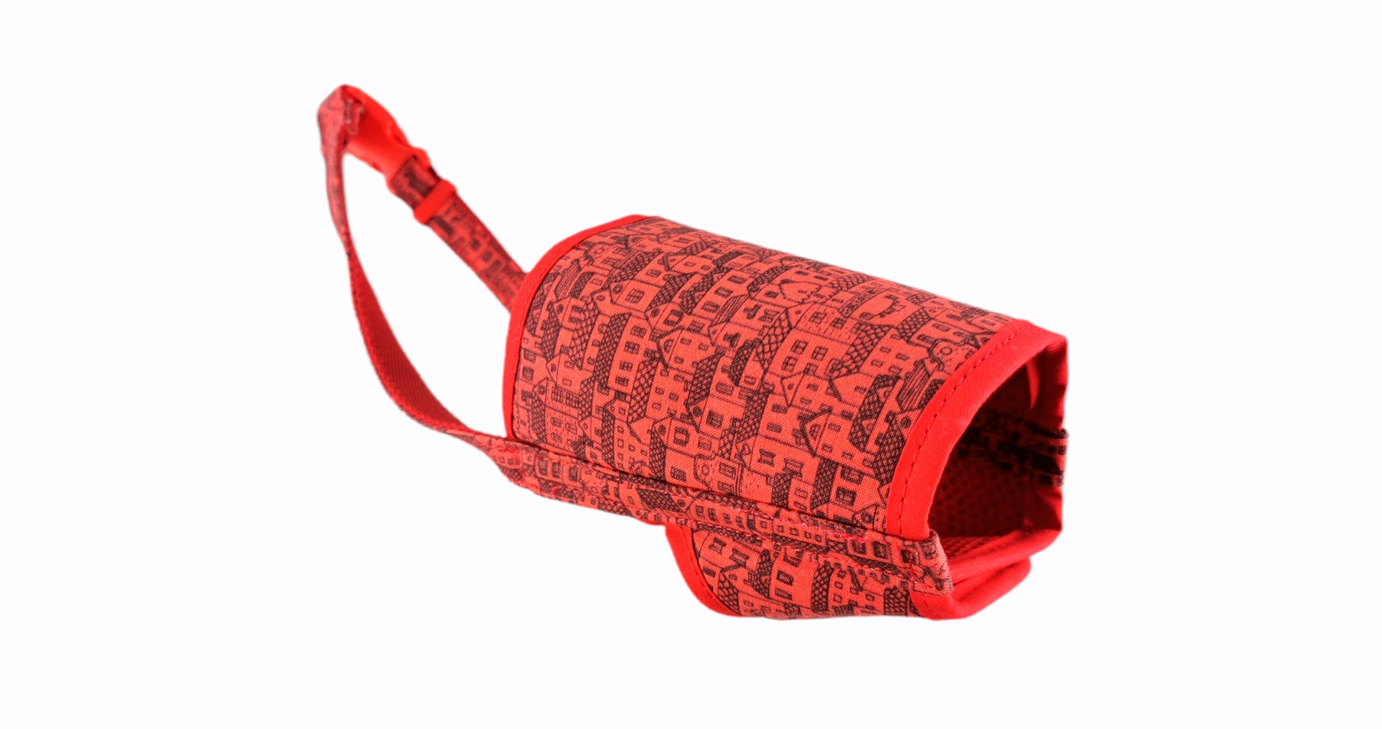 MUZZLE DELUXE CASITAS ROJAS T-S