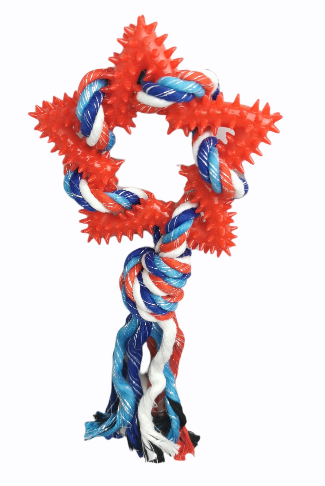 BRINQUEDO PARA CÃO ESTRELA DENTAL TPR 26CM