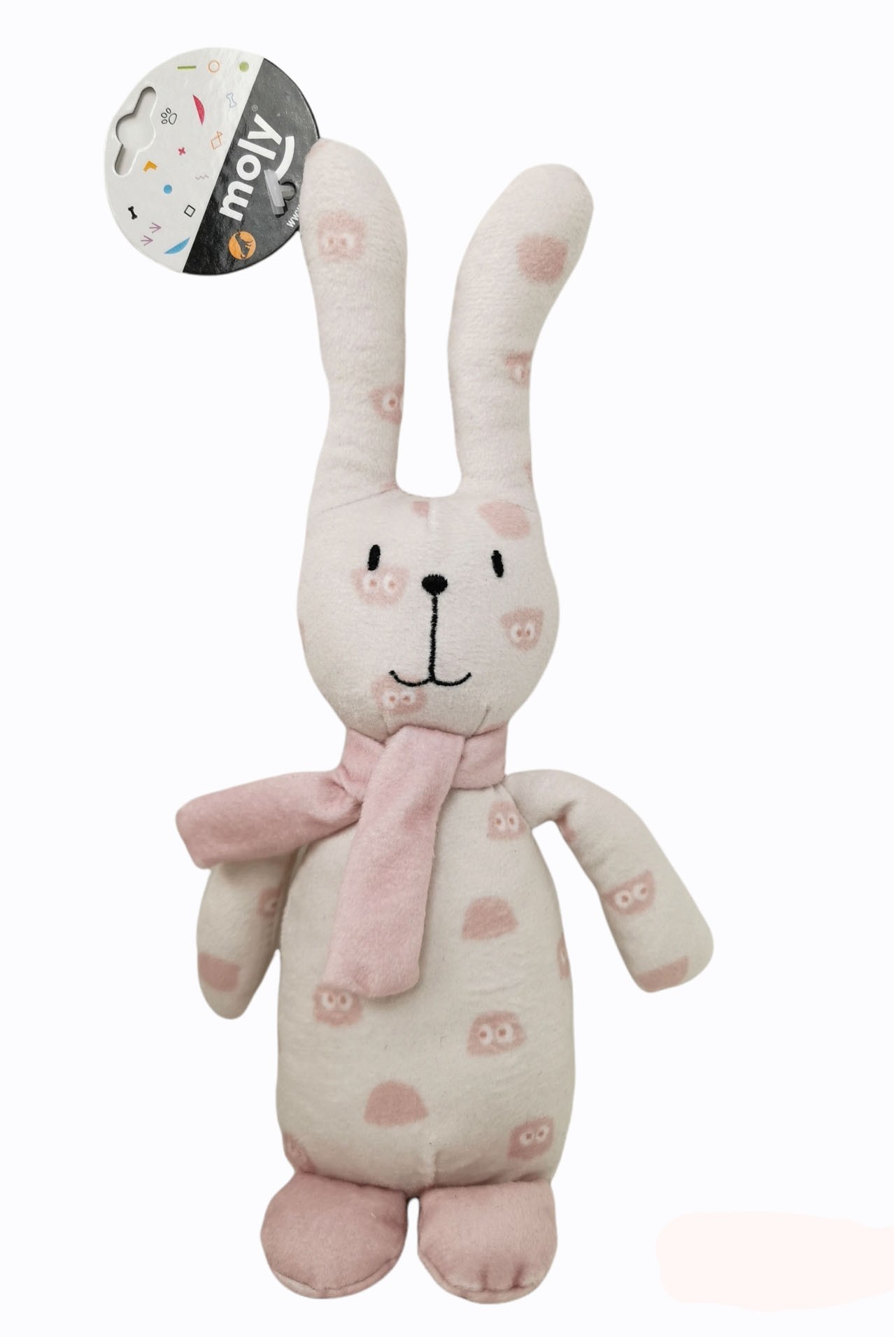 PELÚCIA PARA CÃO COELHO TRENDY 25 CM