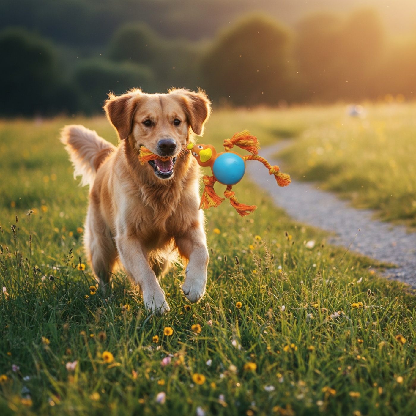 HUNDEKÜKEN BEISSRING SPIELZEUG 21 CM