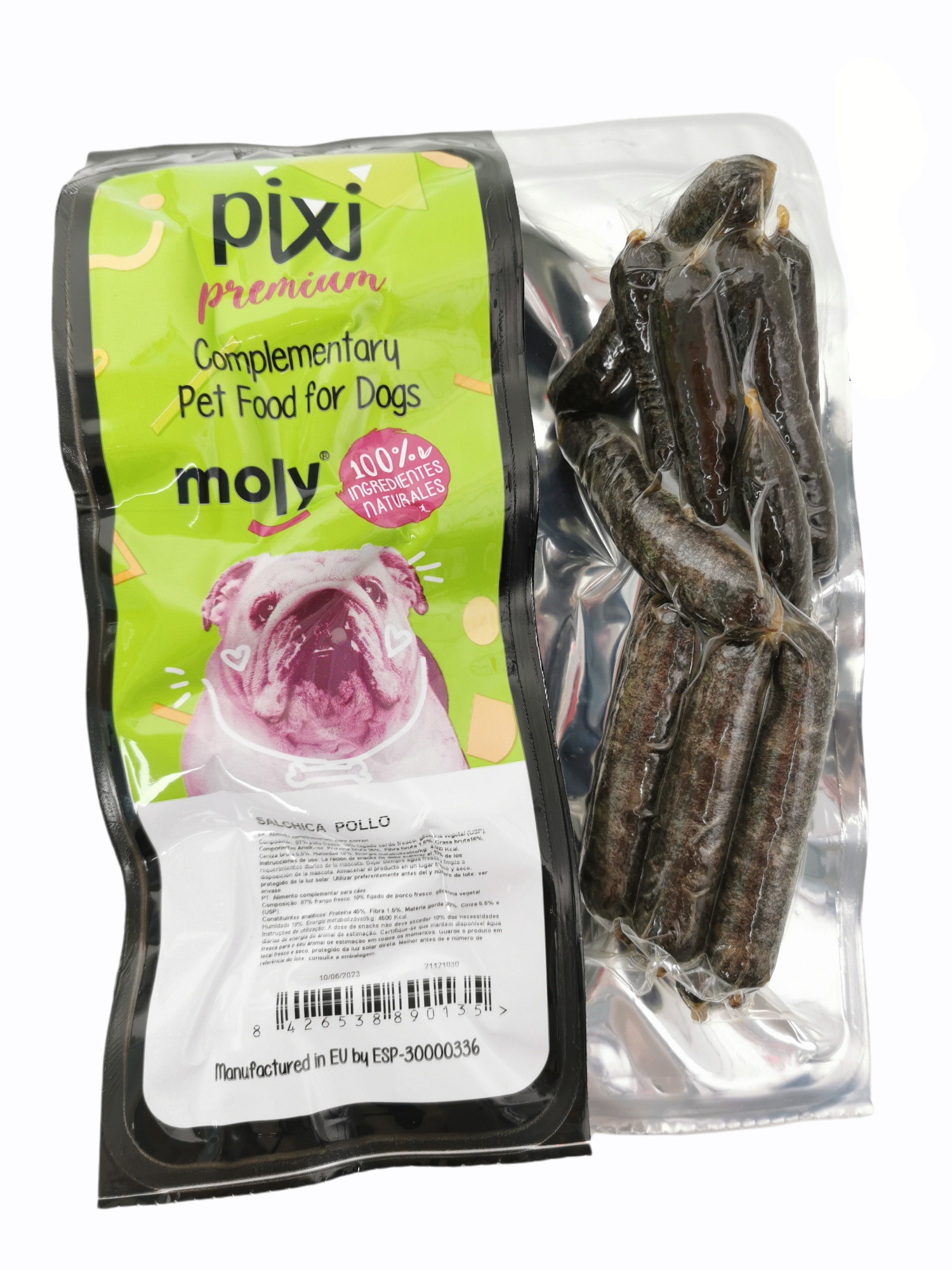 SAUSAGES 7 CM CHICKEN 250 GR