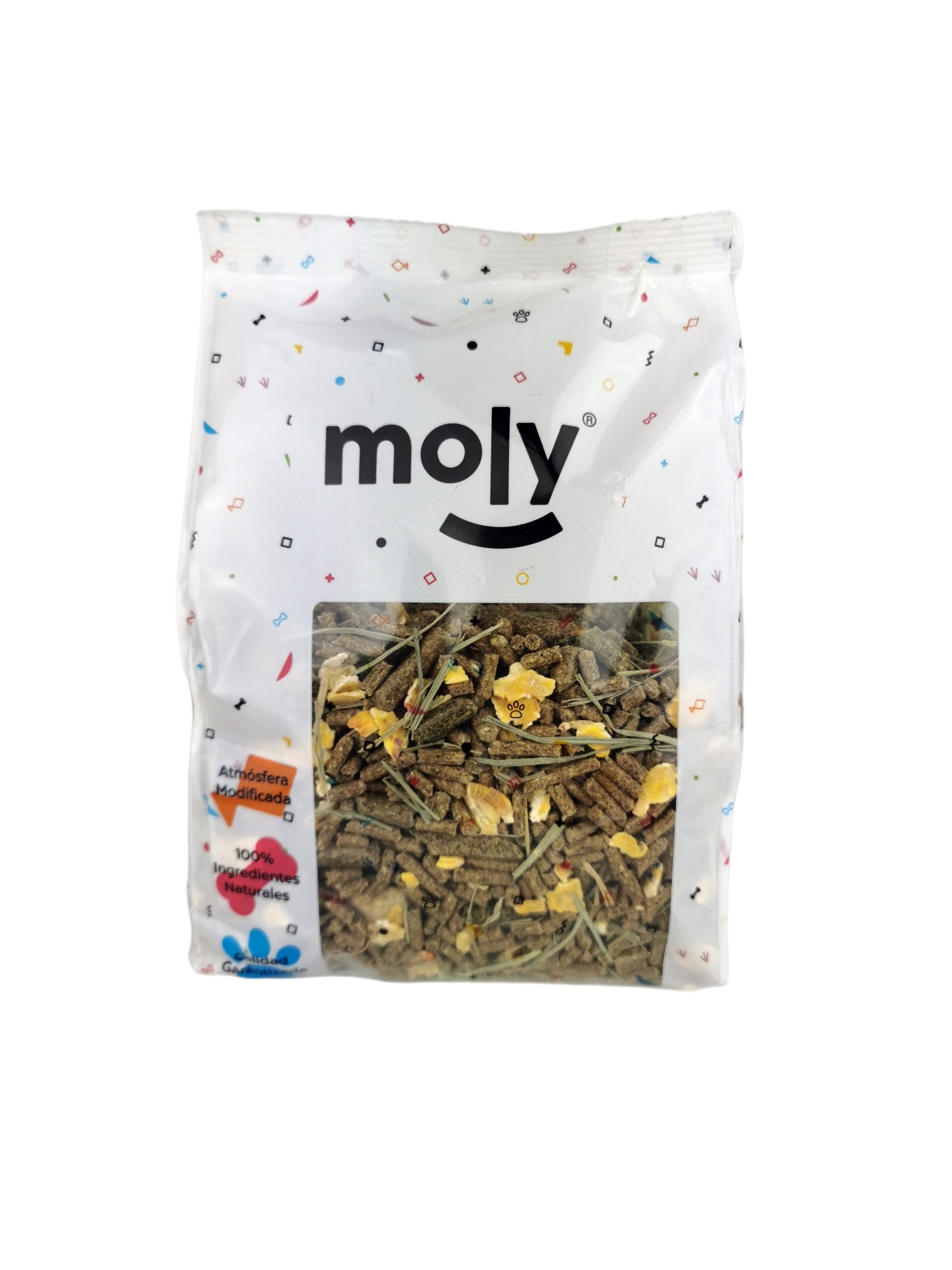 MIXTURA CONEJOS Y COBAYAS MOLY 800 GR