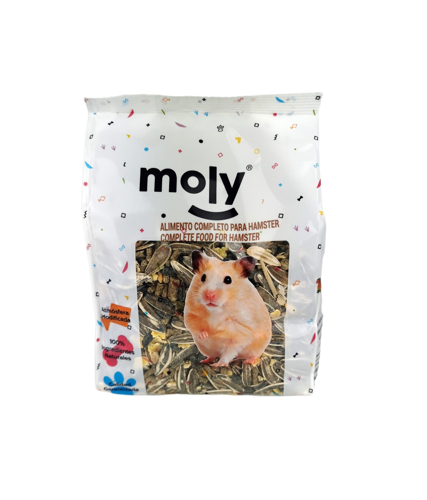 MIXTURA PARA HAMSTER Y JERBOS MOLY 800 GR