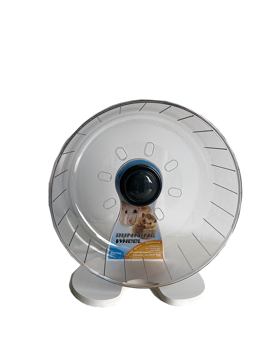 RULETA HAMSTER CON SOPORTE 25*13*27.5 CM