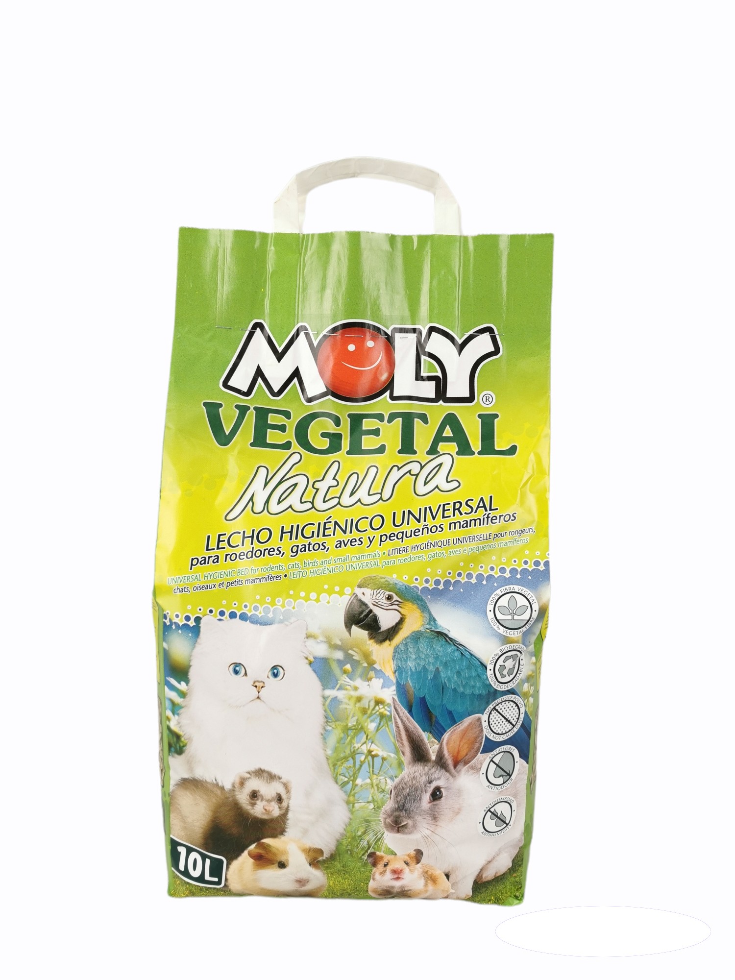 MOLY VEGETAL NATURA 10 LITROS 5 KG.
