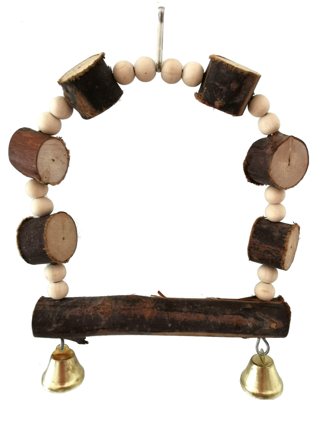 COLUMPIO INTERACTIVO C/SONIDO ARCO MADERA NATURAL