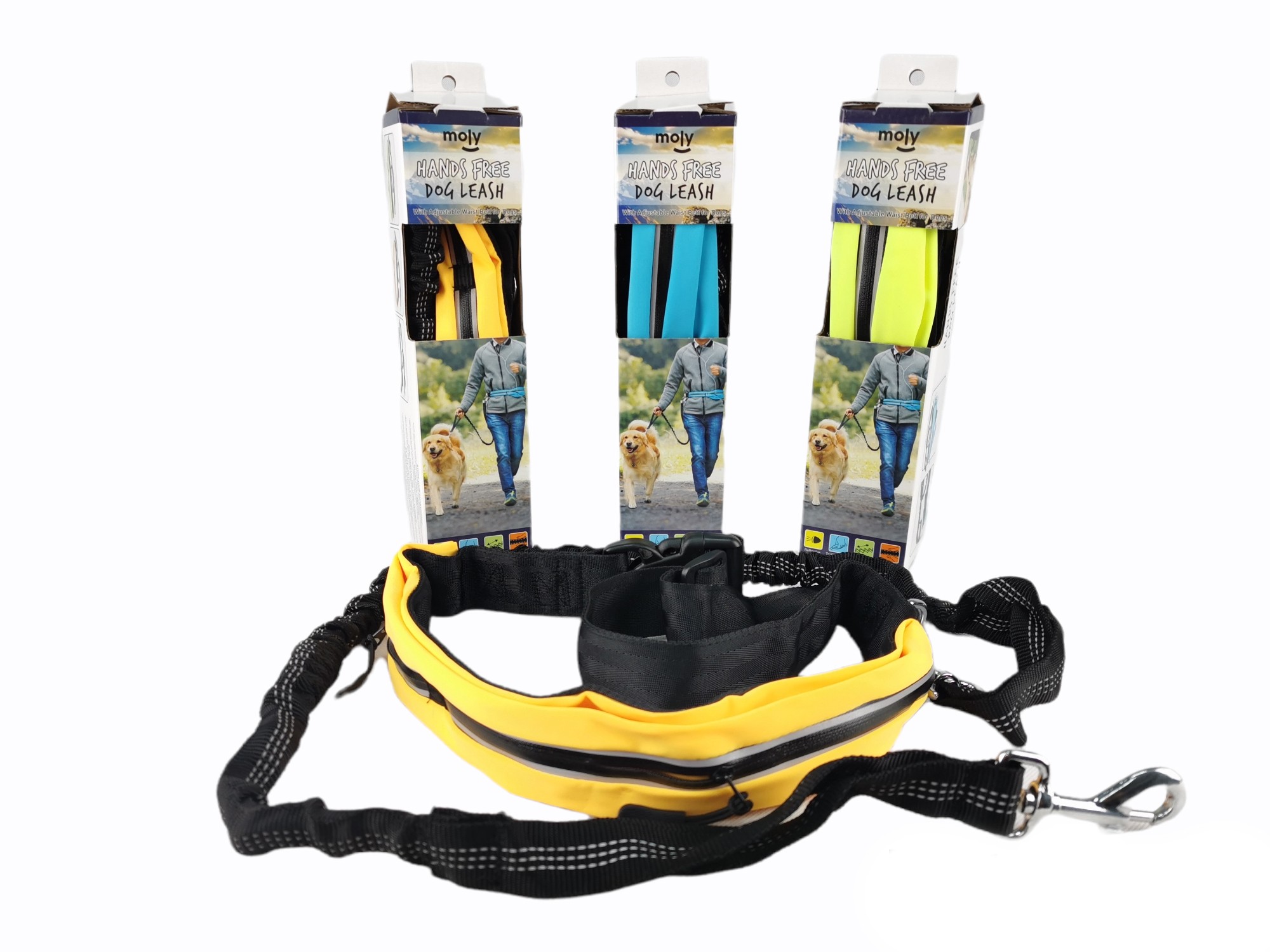 CORREA NYLON C/CINTURON MANOS LIBRES 2,5X110-170CM