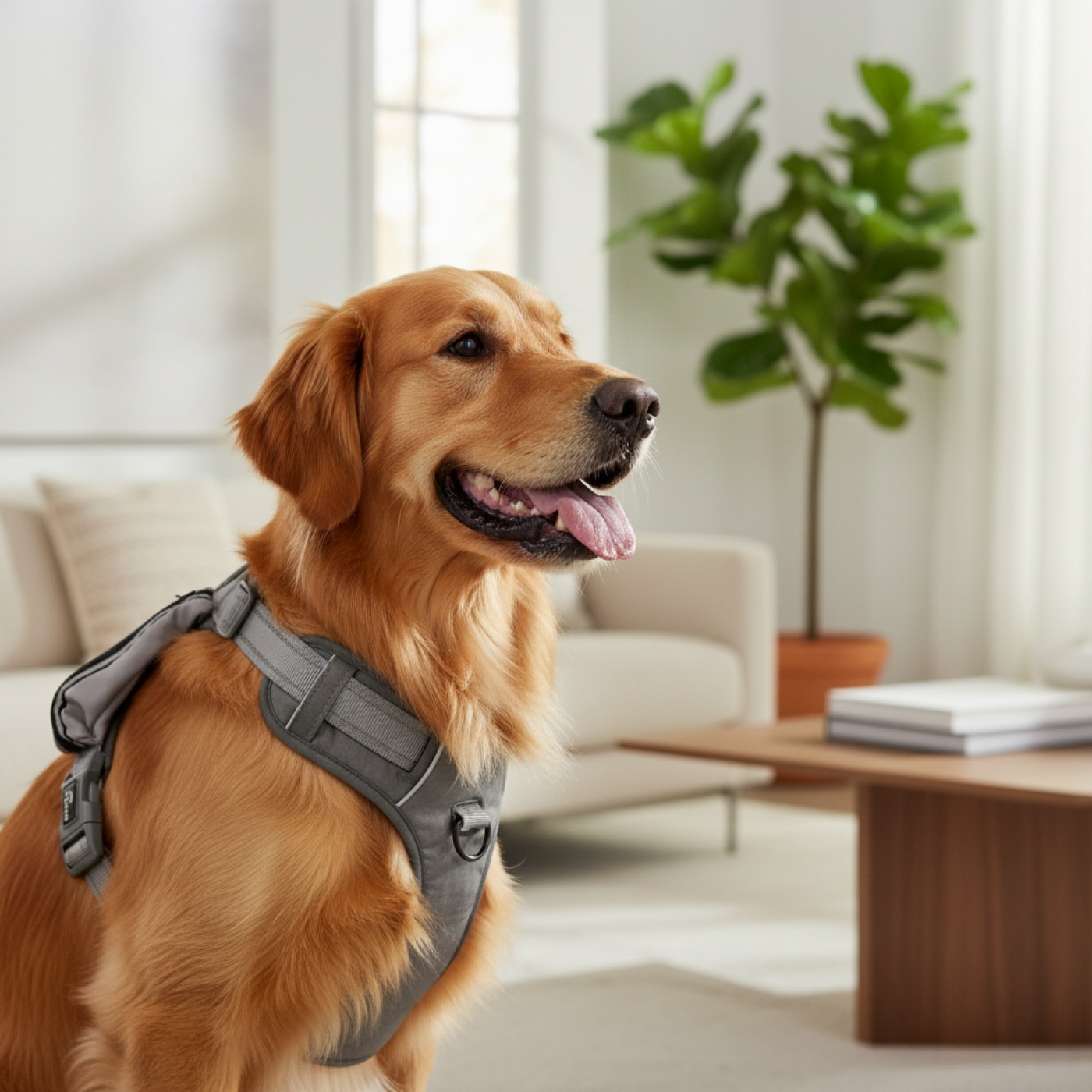 Arnés confort con cremallera optimizado L