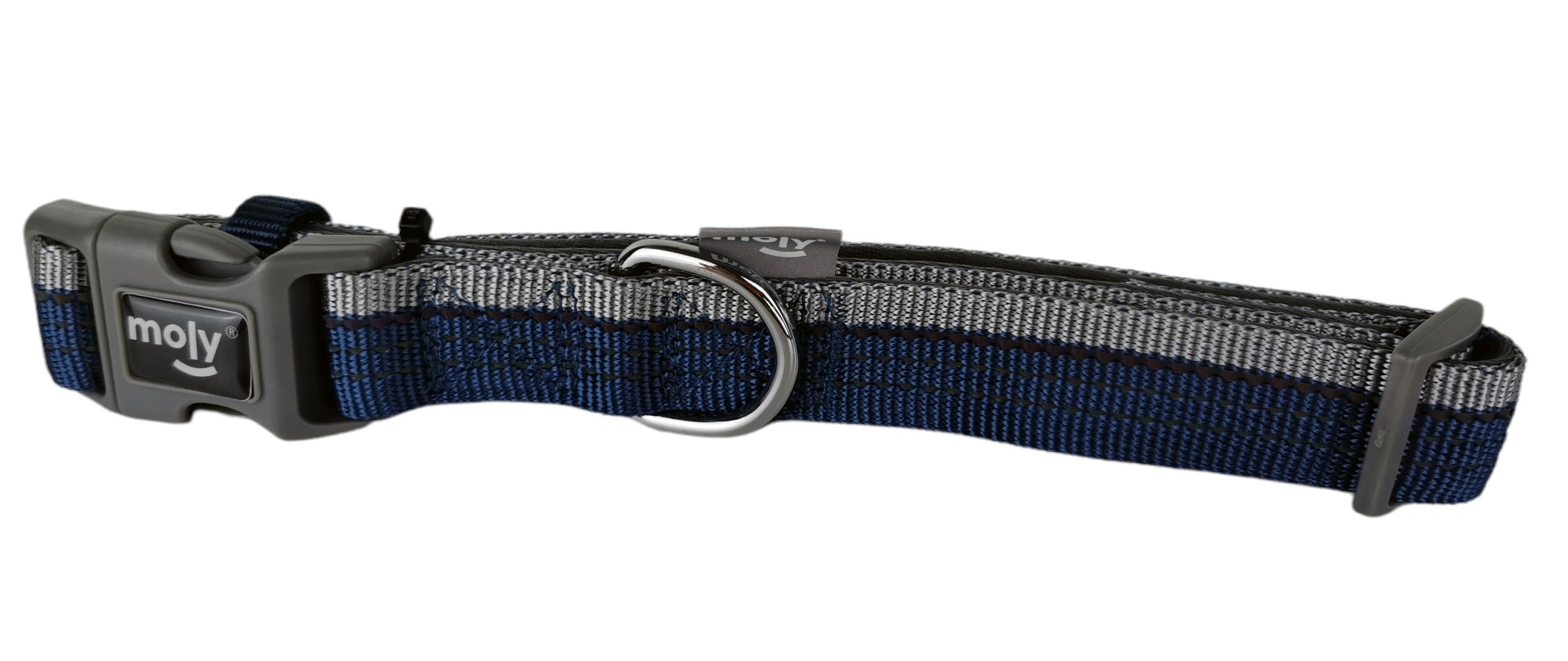 COLLAR MOLY NEOPRENO CON NYLON REFLECTIVO T- L