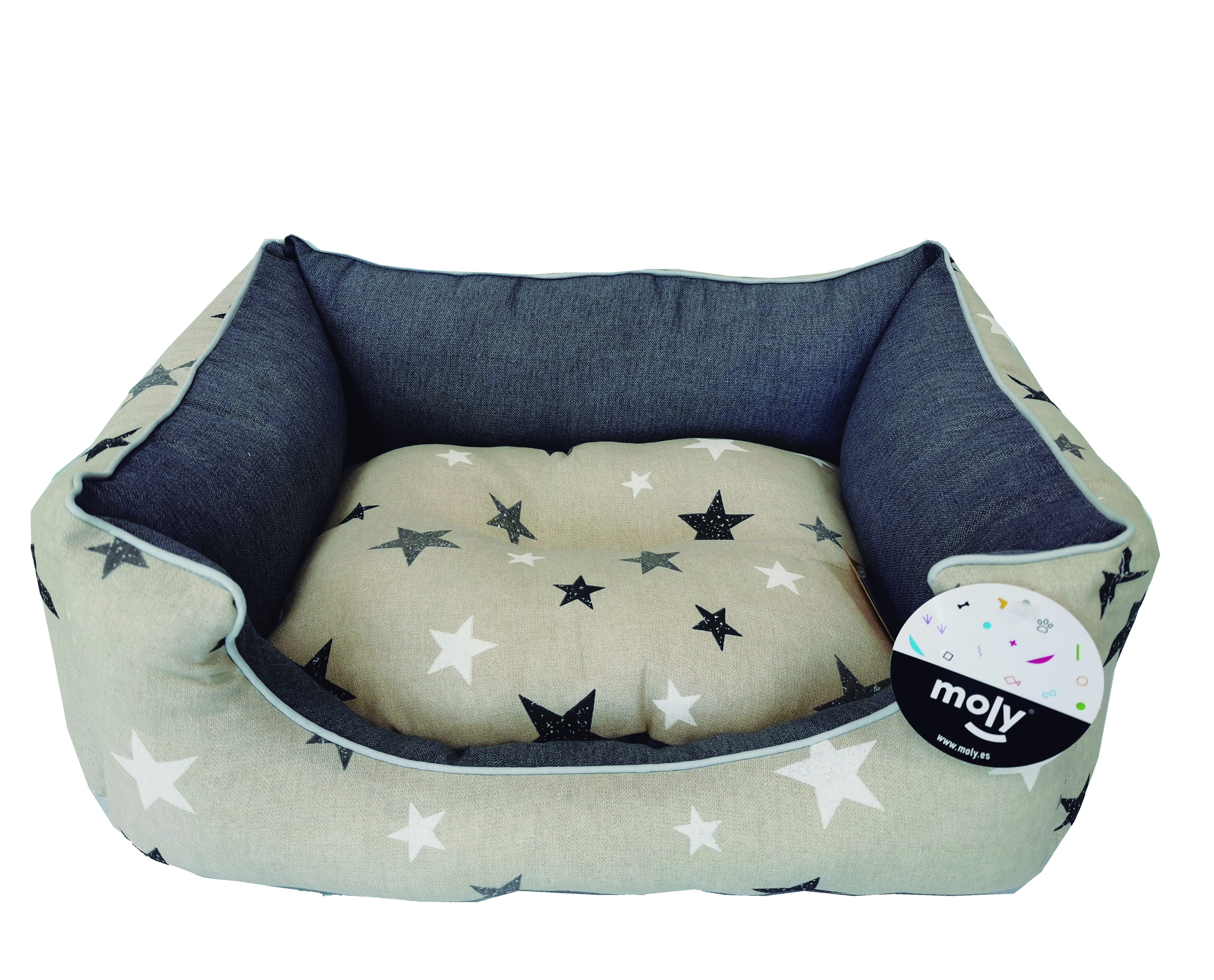 CUNA RECT. ESTRELLITAS T-2 60*48*24