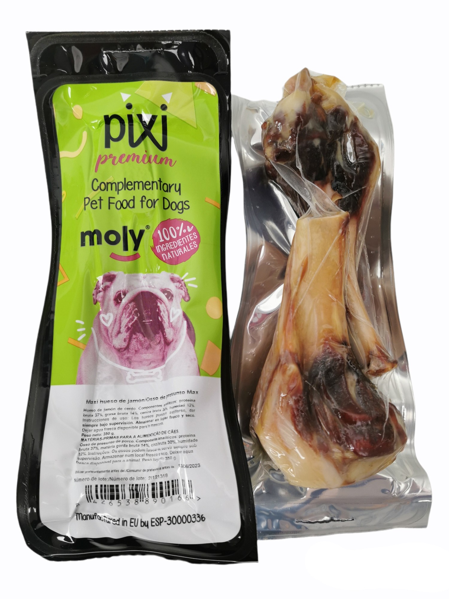 EXPOSITOR MEDIOS HUESOS DE JAMÓN PACK-2  12 UNID