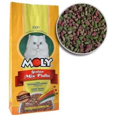 PIENSO MOLY GATOS POLLO 1,5KG