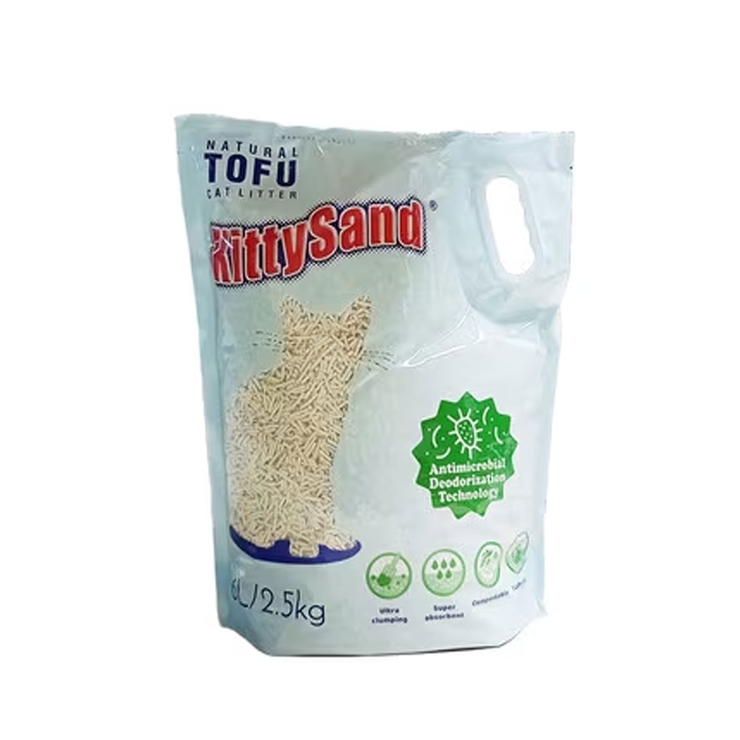 ARENA PARA GATOS TOFU AROMAS 2,5 KG