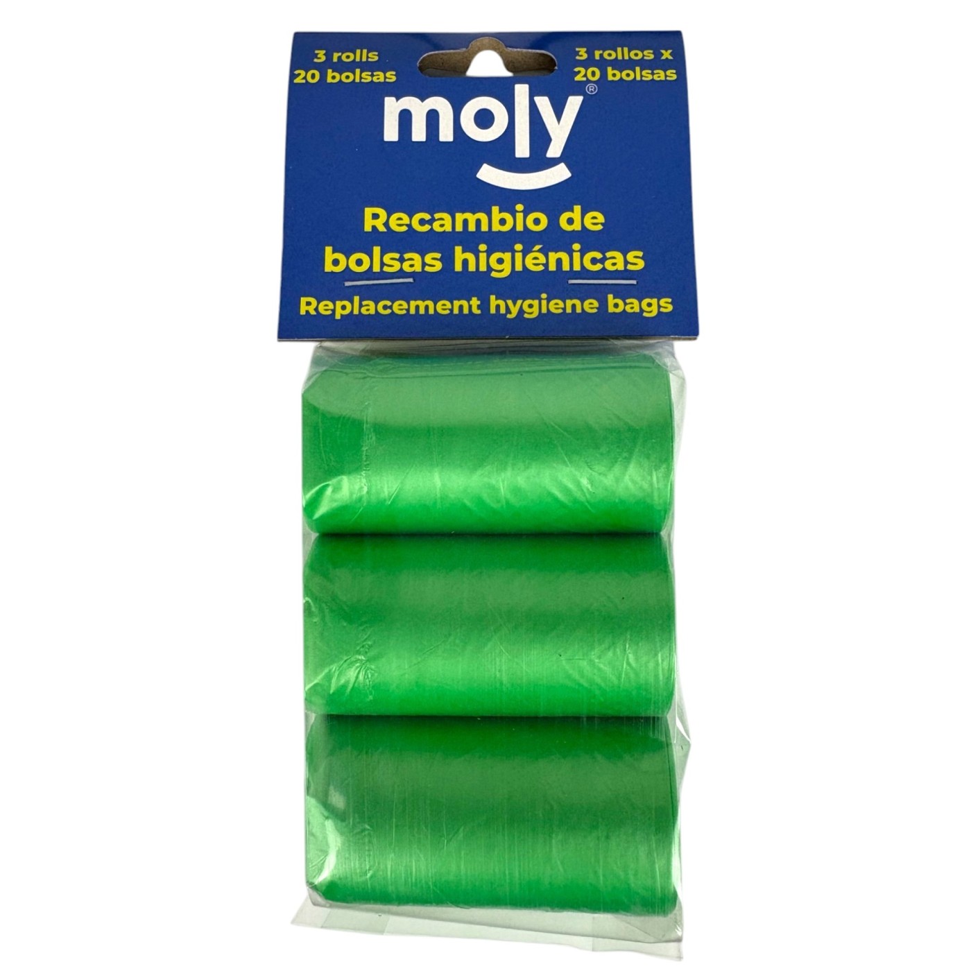 RECAMBIO BOLSITAS HIGIENICAS PACK 3 X 20