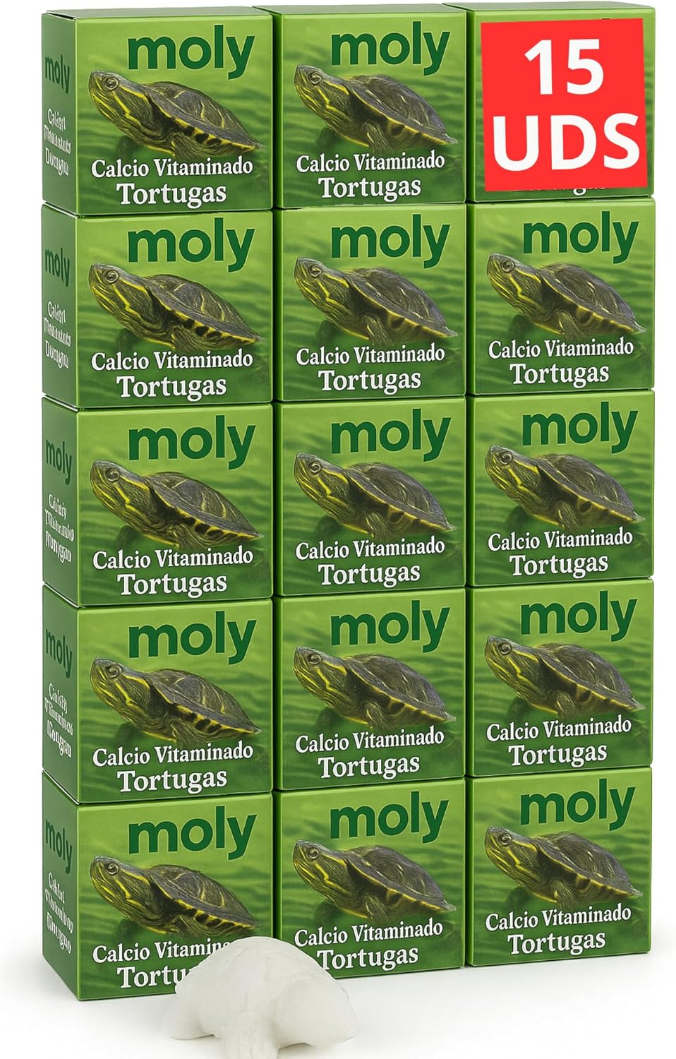 MOLY CALCIO TORTUGAS EXPO X 15 UNID