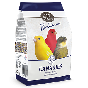 Deli Nature Complete Food for Canaries – Premium Mix with Fruits, Wild Seeds, Digestive and Vitamin-Enriched