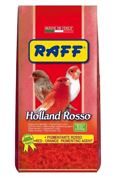 RAFF HOLLAND ROSSO BREEDING PASTE FOR BIRDS WITH RED FACTOR