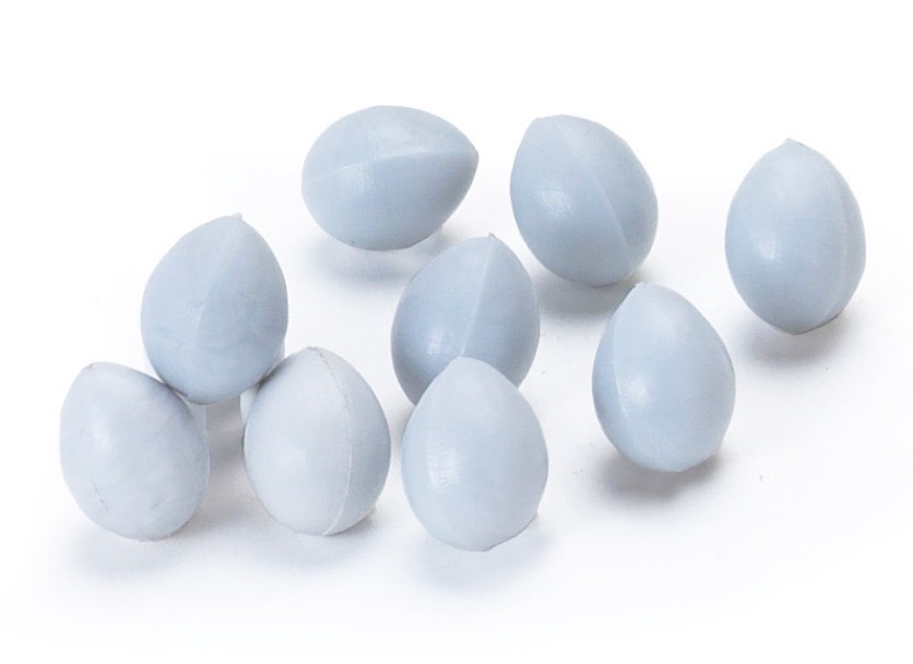 PLASTIC CANARY EGGS 100 UNITS