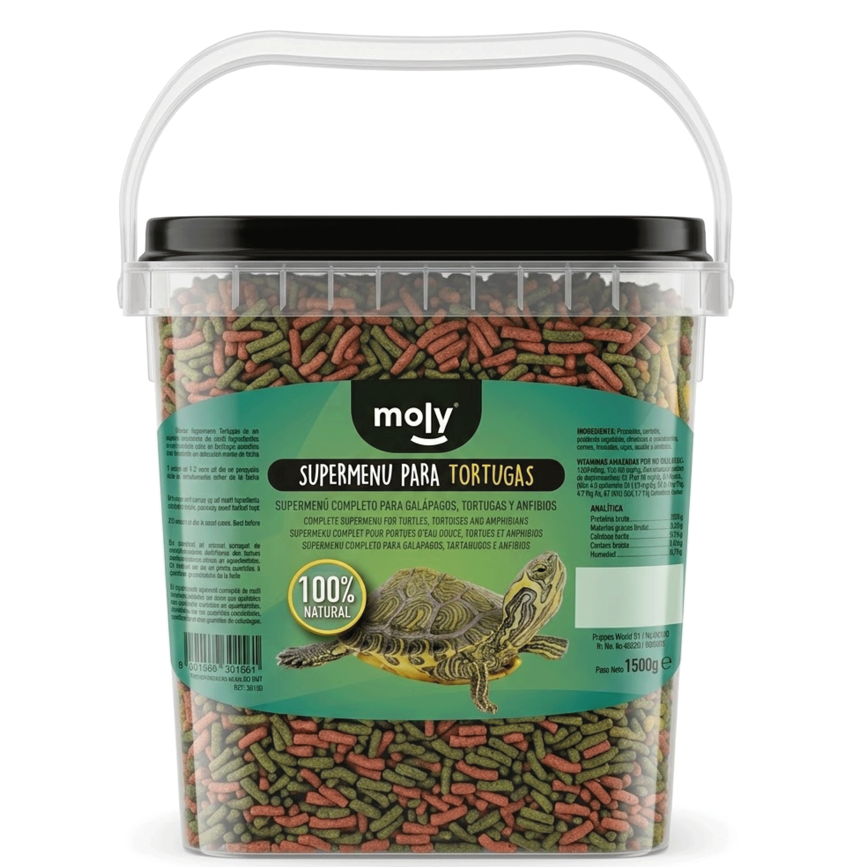 MOLY MENU TORTUGAS 1.5 KG-4.6 L