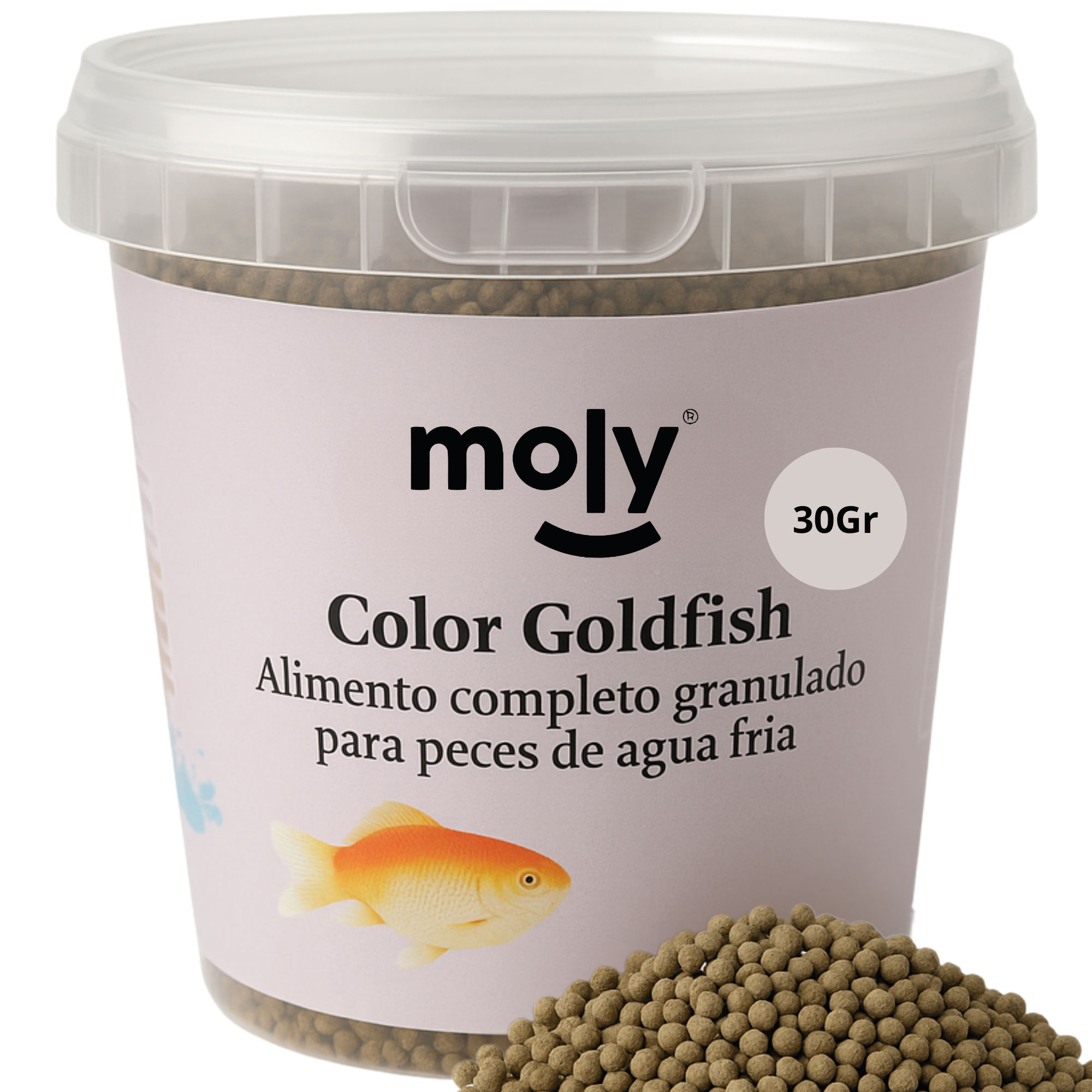 MOLY GOLDFISH COLOR GRANULÉ 30 GRMS / 120ML