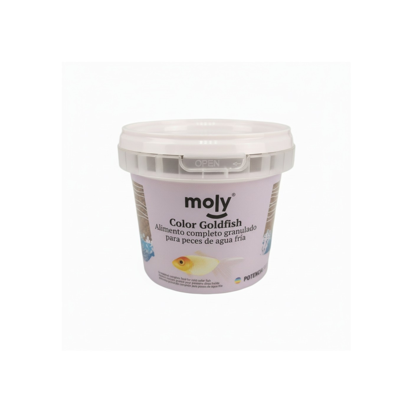 MOLY GOLDFISH COLOR GRANULES 75 GRMS /365 ML