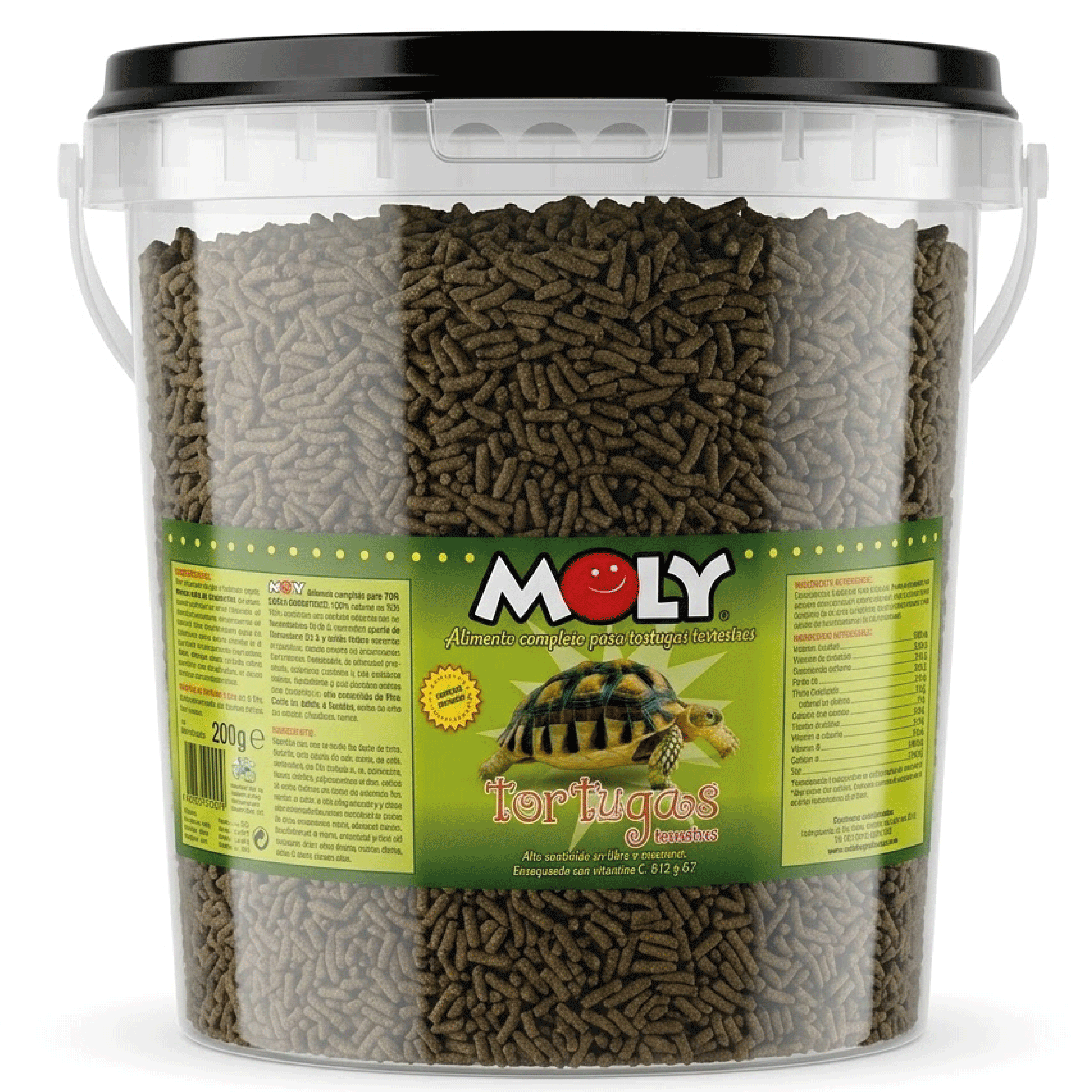 MOLY TORTUGAS TERRESTRES 2,5 KG- 10L
