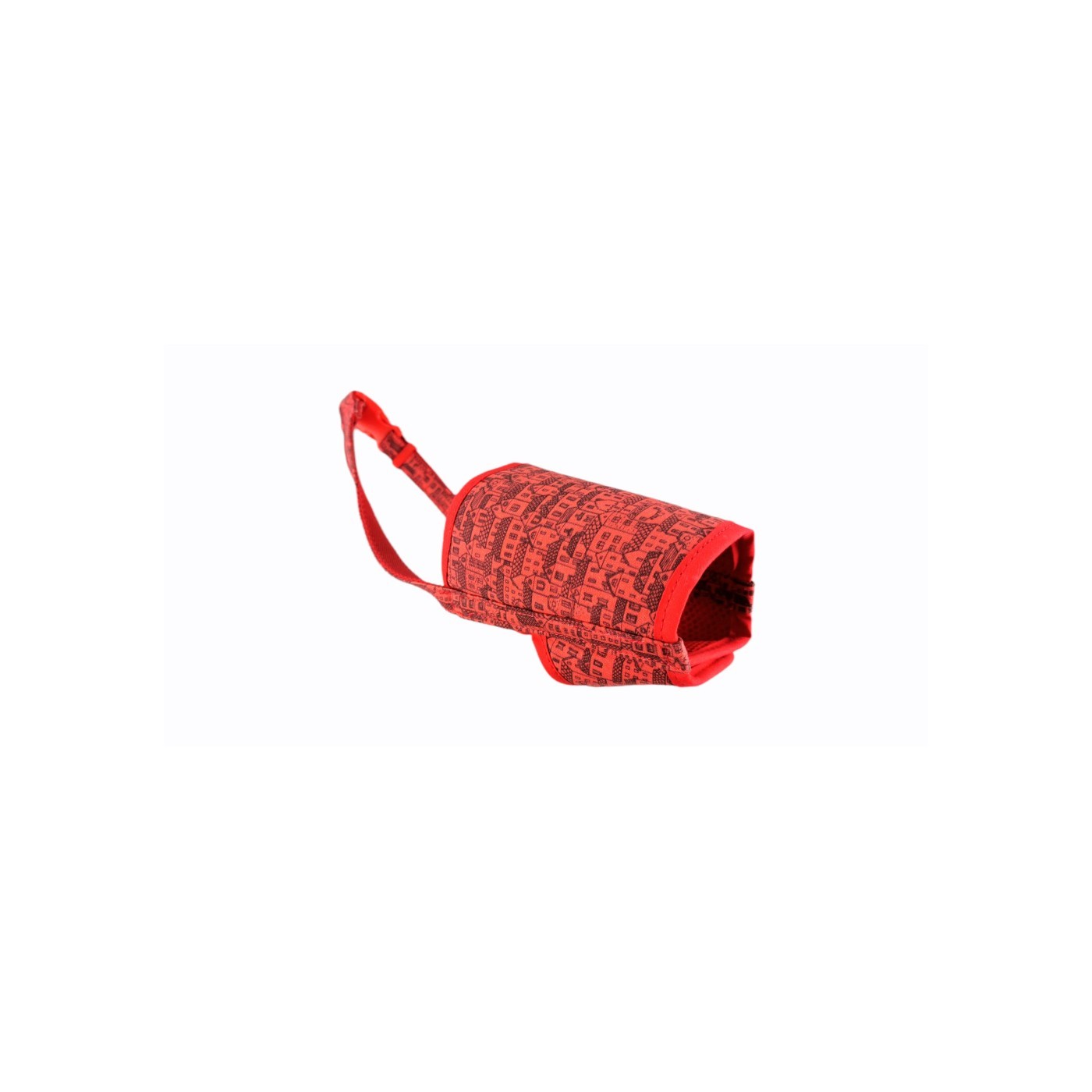 MUZZLE DELUXE CASITAS ROJAS T-S
