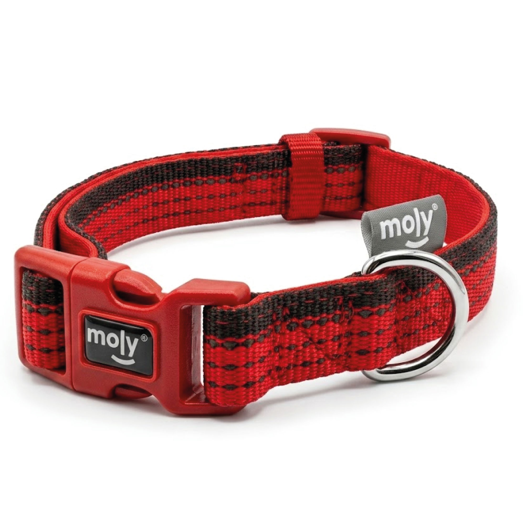 COLLAR MOLY NEOPRENO CON NYLON REFLECTIVO T- M
