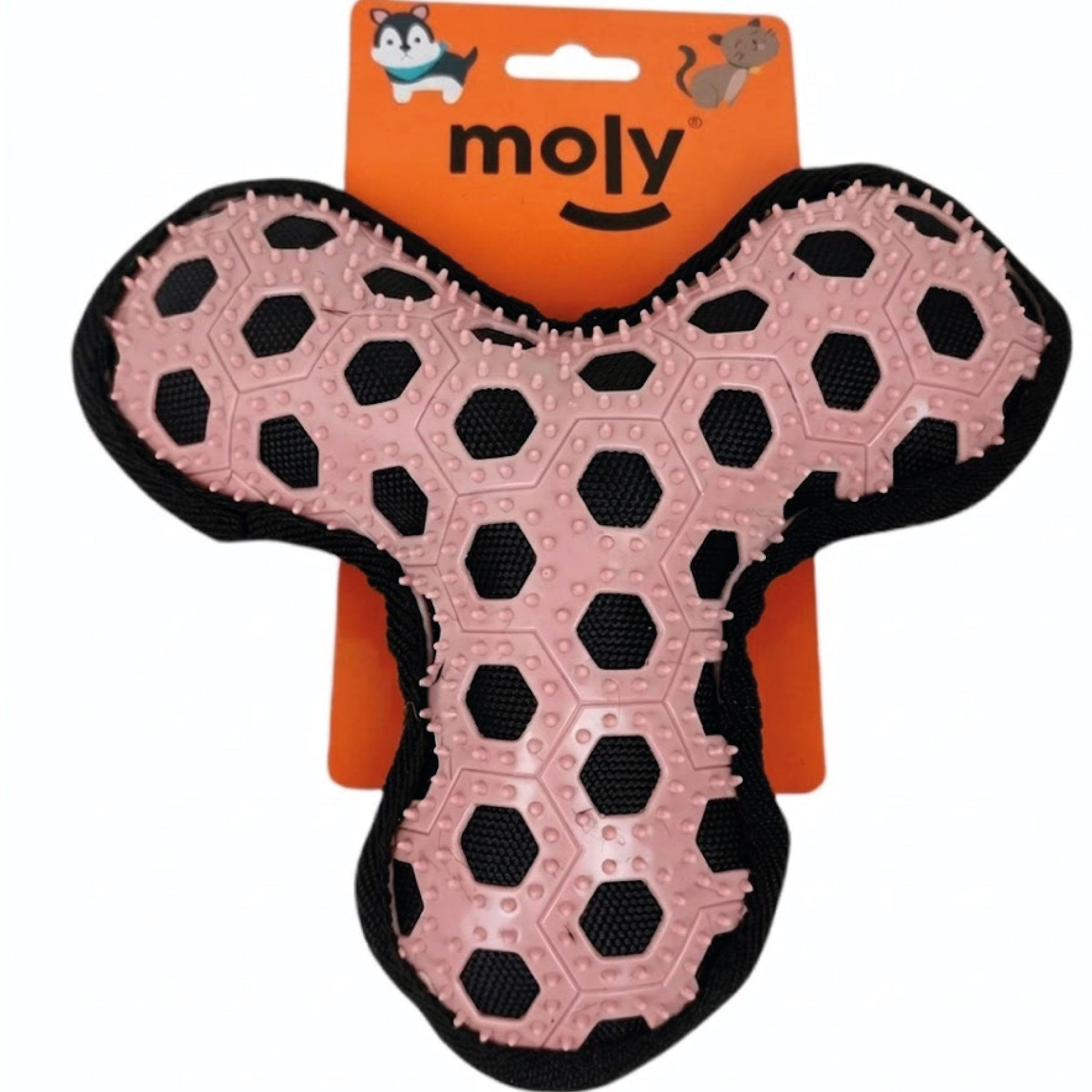 LANZADOR JUGUETE PLUSH CON TPR ECO 19*20 CM