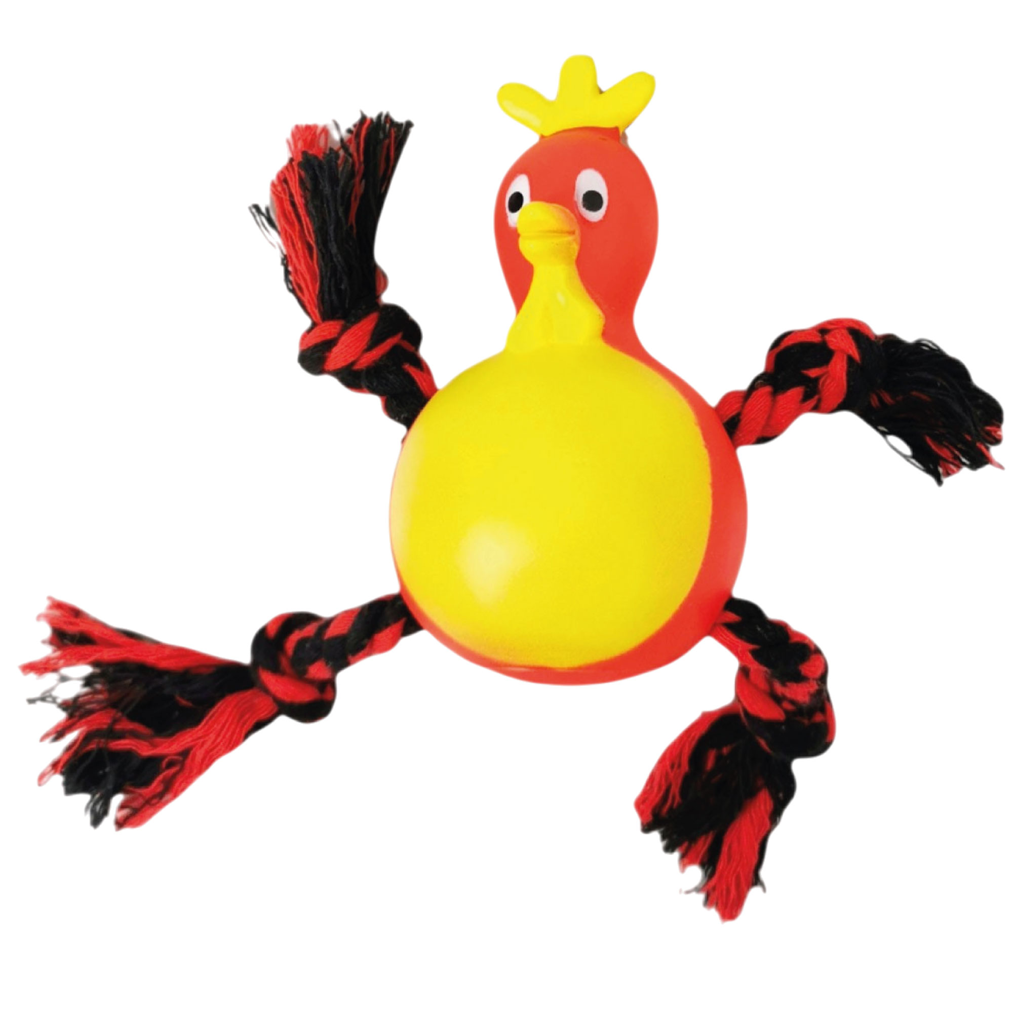 MORDEDOR GALLINA PARA PERROS 21 CM MOLY | JUGUETE RESISTENTE, DIVERTIDO Y ESTIMULANTE