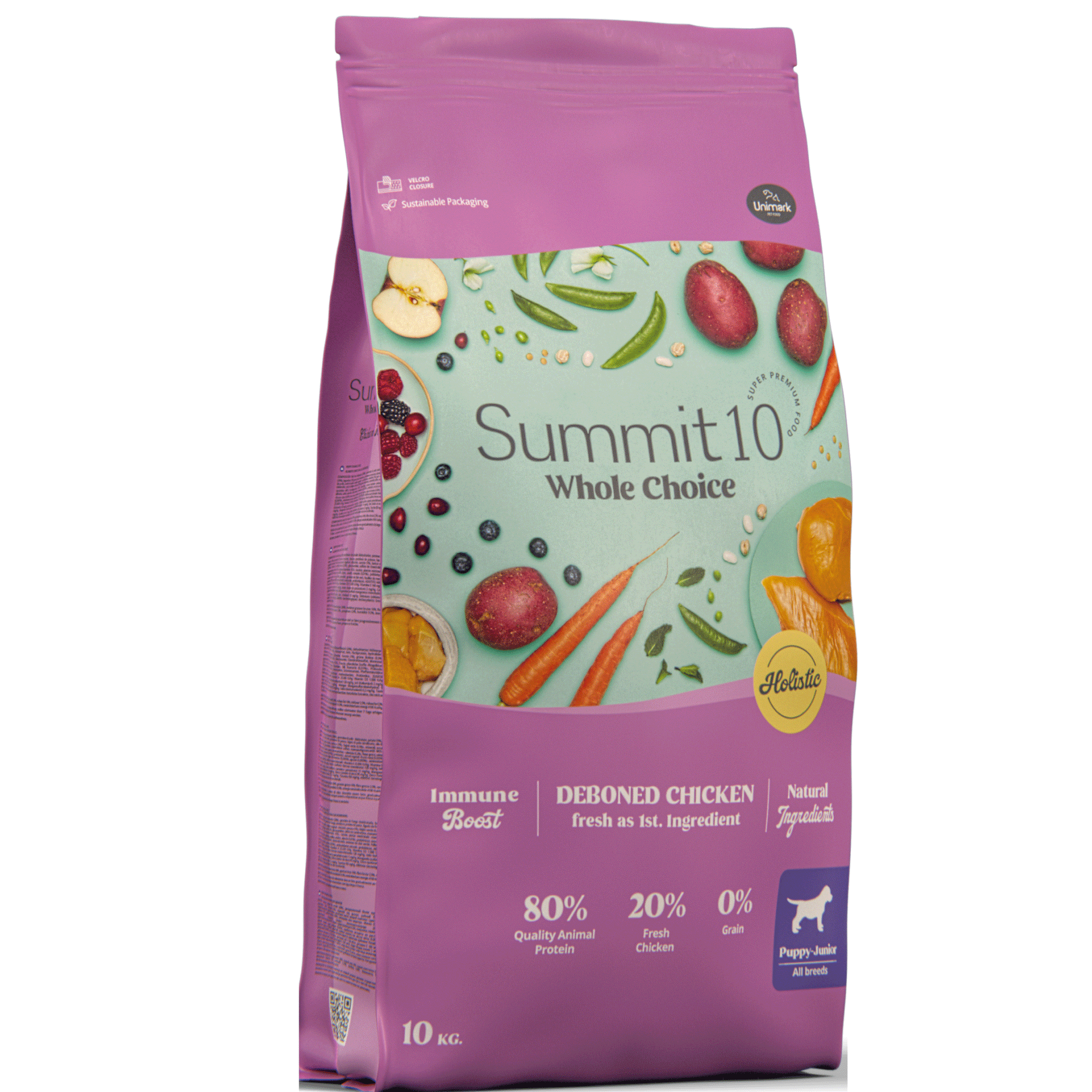 SUMMIT WCH PUPPY/JUNIOR CHICKEN 10 KG