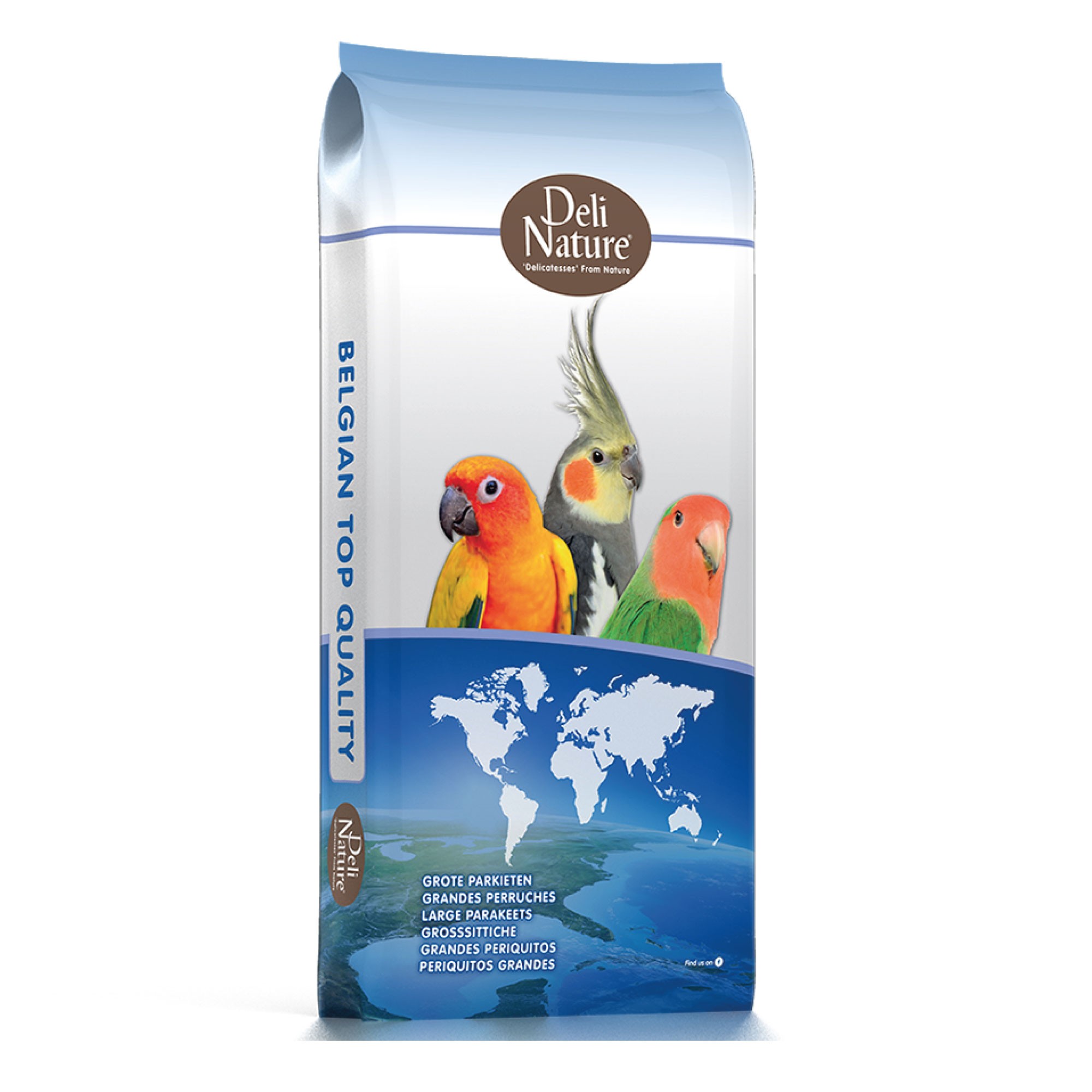 Grandes Perruches Sans Tournesols 20 kg – Deli Nature