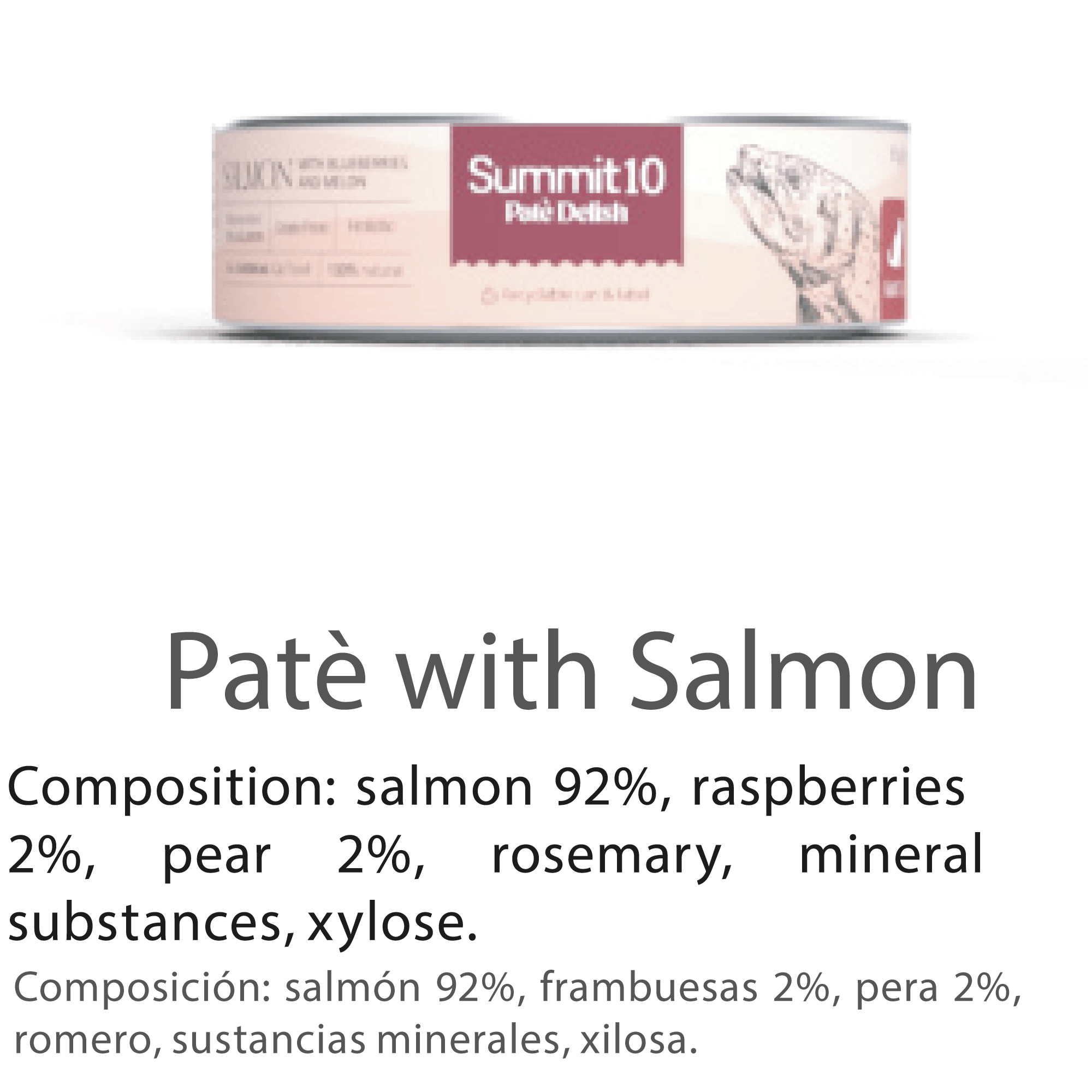 PATÉ DELISH WITH SALMON FOR CATS 85 GR